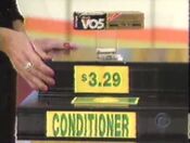 The price of the Alberto V05 hair conditioner.