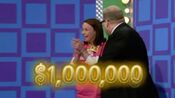 If she gets all 5 prizes right on the first try within 30 seconds, she will win $1,000,000.