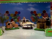 Kimberly is playing for a Ford Futura Fairmount 2-door coupe, PLUS a pair of Easy-Rest recliners and an oak roll top desk & chair, a prize package worth $9,384.