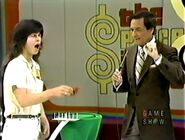 Stacey's third draw is the third strike. Game Over.
