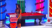 She picks the Golden West Billiards pool table.