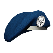 Blue beret