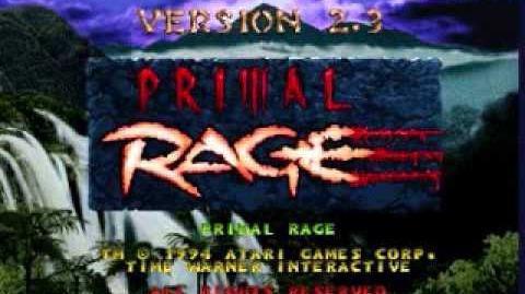 Primal Rage The Cove Arcade Version