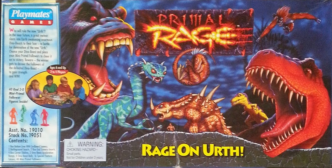 Playmates 1994 primal rage sauron