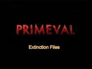 Primeval: Extinction Files Title Card