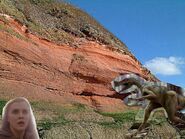 Dylan attacked in the Jurassic