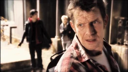 Danny and the team searching for Helen in the Future.