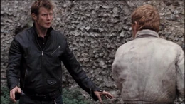 Danny tries to reason with Sir William.