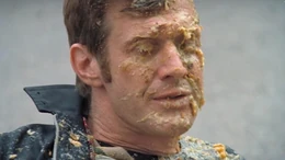 Danny covered in Megopteran goo