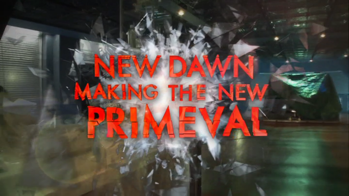 New Dawn Making The New Primeval Part 1 Anomaly Research Centre Fandom