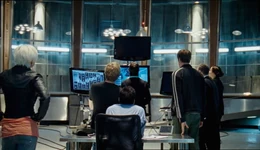 Connor activates the Anomaly Detector for the first time