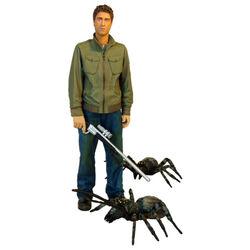 Stephen and 3 Giant Spiders