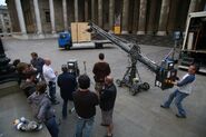 3x1BTS-FilmingSunCageLeavingBritishMuseum