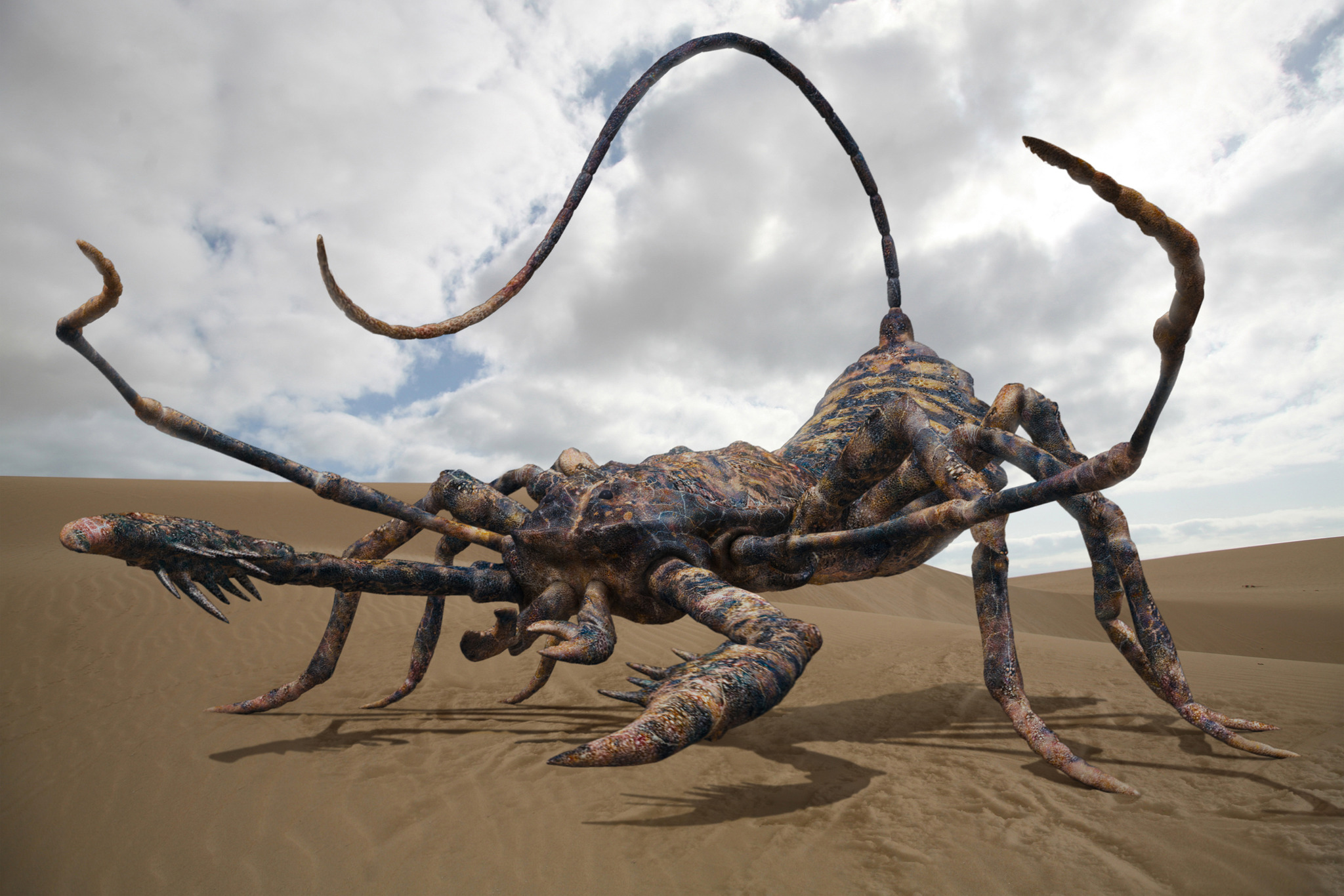 giant prehistoric scorpion