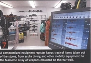 Close up of #7 Armoury.