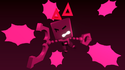 Prince Ghast Wiki - Pink Just Shapes And Beats, HD Png Download - 1000x1000  PNG 