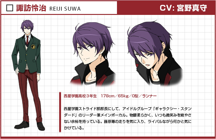 Reiji Suwa Image Gallery Prince Of Stride Alternative Wikia Fandom