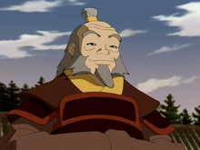 Iroh smiling