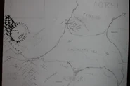 R. Scott Bakker's hand drawn map
