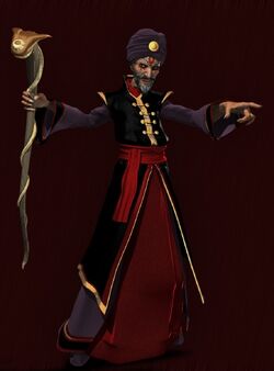 The Vizier, with the Staff