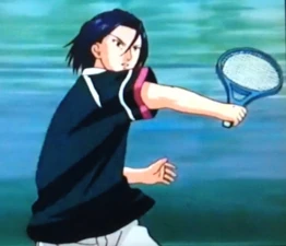 Ibu hitting another forehand