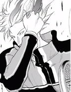 Showing both his eyes