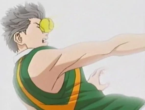 Akutsu getting hit in the face by Drive A