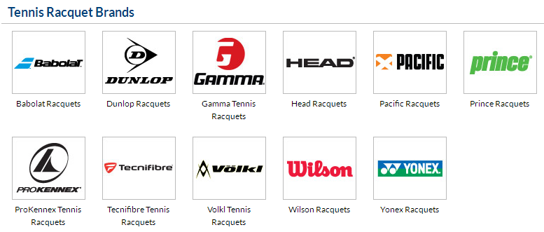 Tennis brands deals logo