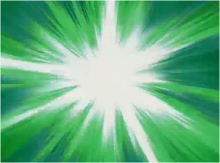 The ball vanishes and cannot be seen.