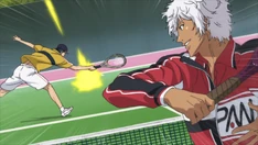 Tanegashima scores against Sanada/Akutsu pair