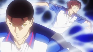 Oishi and Kikumaru in Synchro.