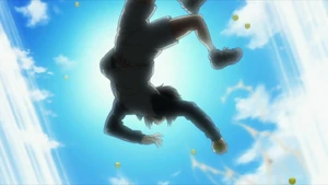 Mukahi easily obtaining a ball.