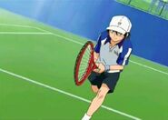 Ryoma running for the ball