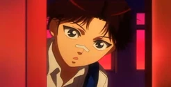 A curious young Eiji