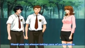 Mizuki blushing due to Yumiko (Fuji's sister) beauty