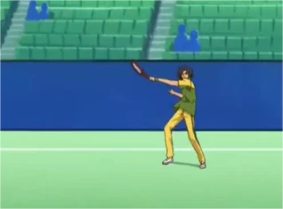 Chitose hits a Kamikakushi.