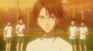 Freshman Tezuka during club training