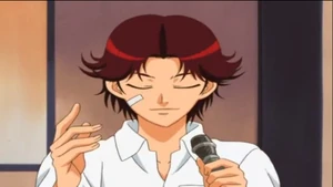 Kikumaru have fun being an MC.