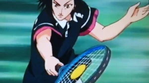 Ibu after hitting another forehand