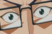 Inui's eyes