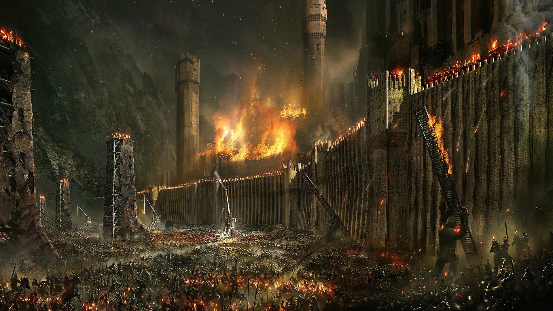 Minas Tirith The Great Citadel Of Gondor