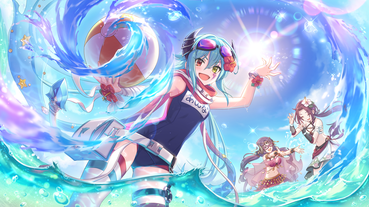 Anna Summer Overview Princess Connect Re Dive Wiki Fandom