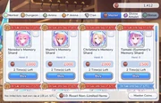 Screenshot of Master Shop Interface
