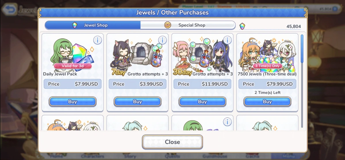 Jewel Shop Princess Connect ReDive Wiki Fandom