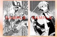 Princess Ancillary page 4 (left) by unknown and page 7 (right) by Ryo Akizuki