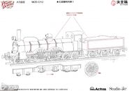 The settei sheet for the Royal Train. [1]