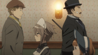 The Special Branch Men visiting the Special Branch Woman at Queen Elfrida's Infirmary