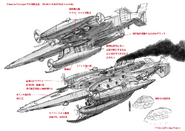 Concept art for the HMS Gloucester. [12]