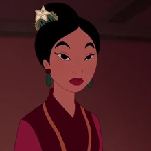 Mulan Disney Princess Fairies Wiki Fandom When mulan and shang are summoned to the emperor for an important matter, mulan is wearing a purple dress.