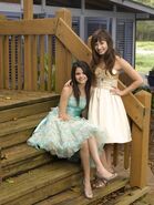 Demi and selena first prom dresses 2